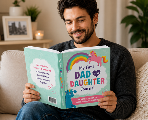 My First Dad & Daughter Journal - Guided Activity Book for Girls Ages 5–8 and Dads